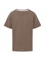 SG CLOTHING Signature Tagless Tee Kids taupe profond personnalisable